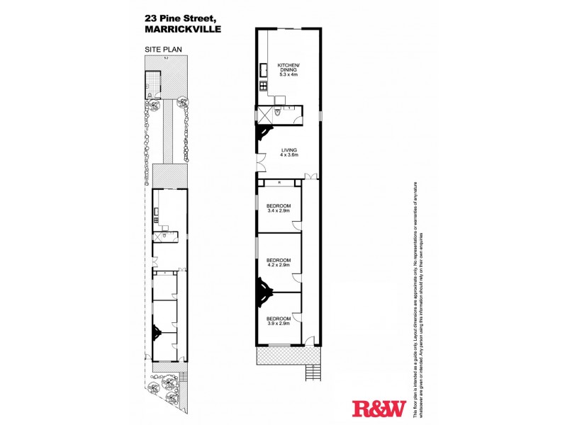 23 Pine Street, Marrickville NSW 2204 Floorplan