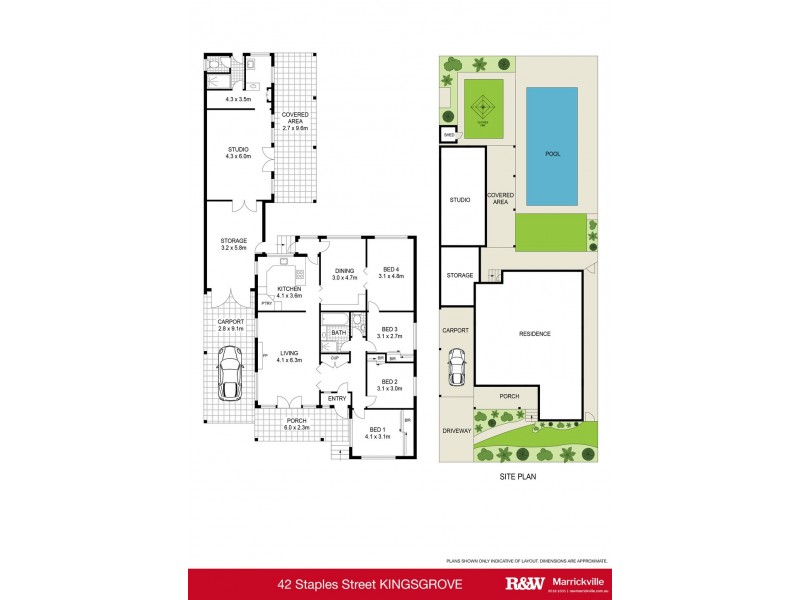 42 Staples Street, Kingsgrove NSW 2208 Floorplan