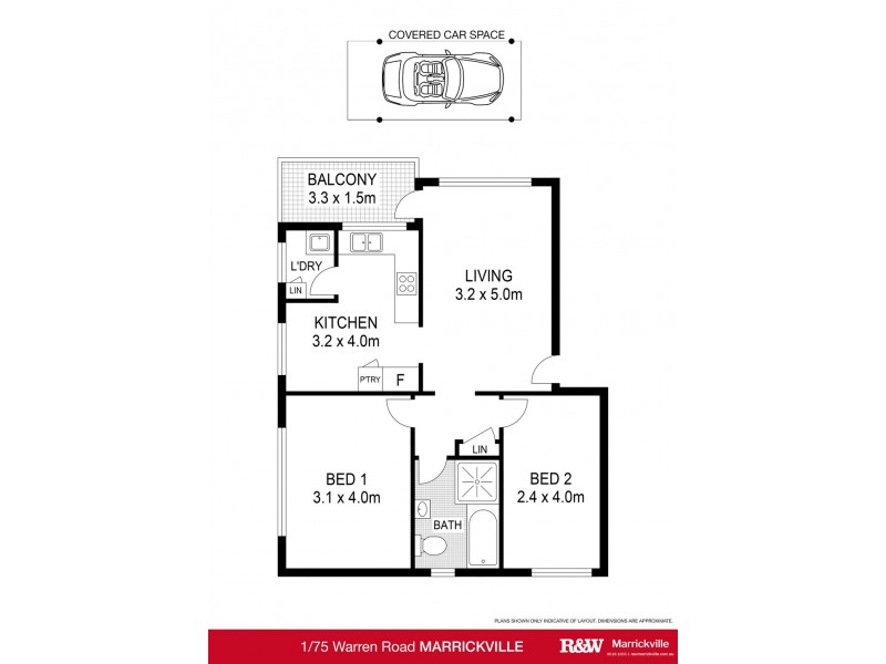 1/75 Warren Road, Marrickville NSW 2204 Floorplan