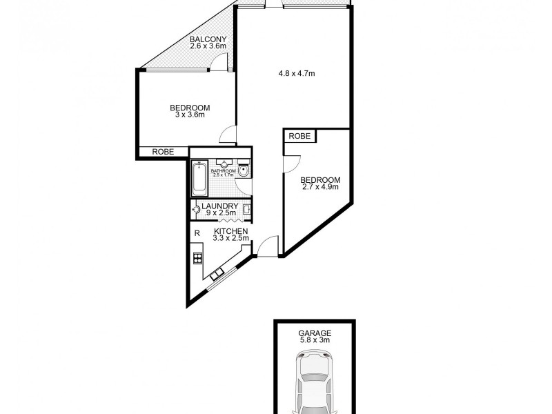 6/682 New Canterbury Road, Hurlstone Park NSW 2193 Floorplan