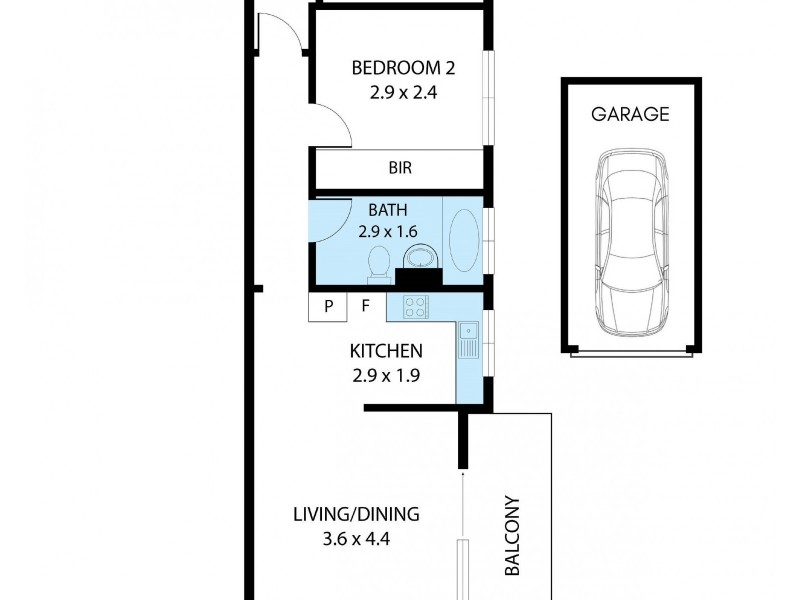 16/520 New Canterbury Road, Dulwich Hill NSW 2203 Floorplan