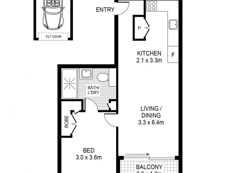 21/364-366 Livingstone Road, Marrickville NSW 2204 Floorplan