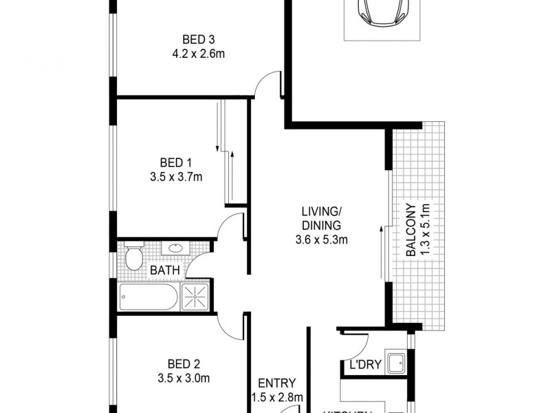 11/367 New Canterbury Road, Dulwich Hill NSW 2203 Floorplan