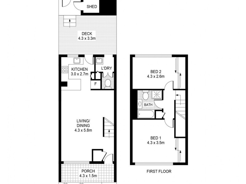 24/74 Floss Street, Hurlstone Park NSW 2193 Floorplan