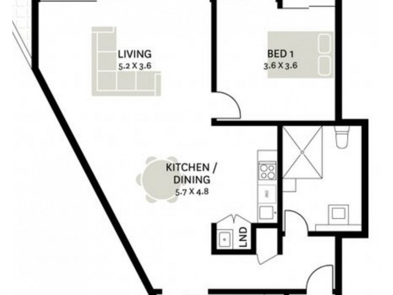 B608/359 Illawarra Road, Marrickville NSW 2204 Floorplan