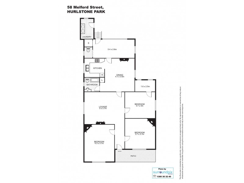 58 Melford Street, Hurlstone Park NSW 2193 Floorplan