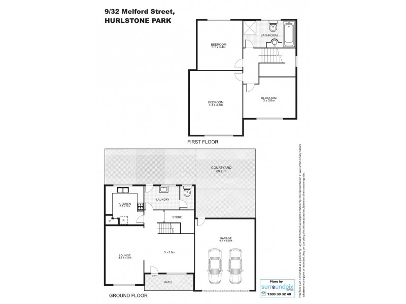 9/32 Melford Street, Hurlstone Park NSW 2193 Floorplan