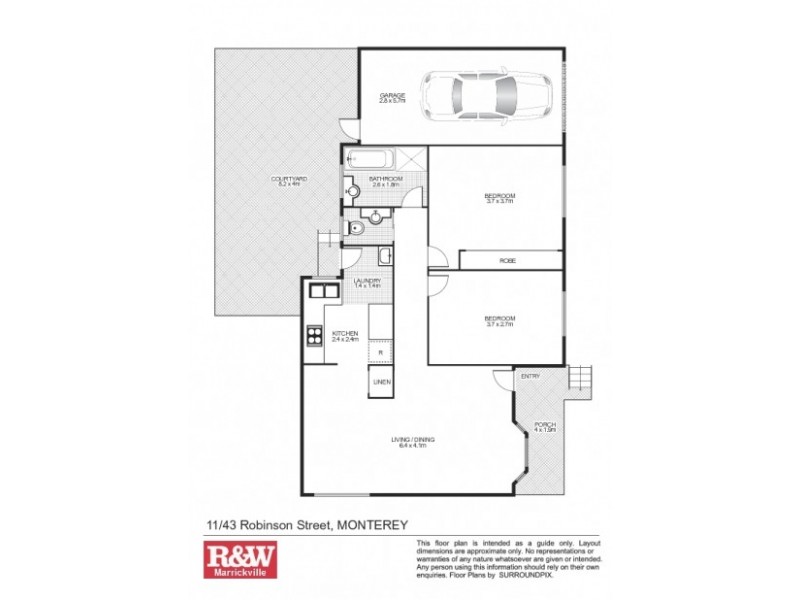 11/43 Robinson Street, Monterey NSW 2217