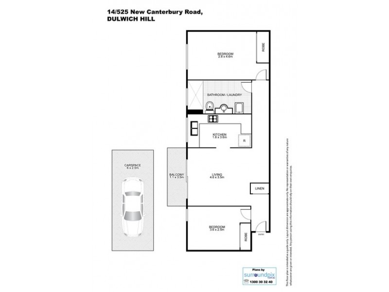 14/525 New Canterbury Road, Dulwich Hill NSW 2203