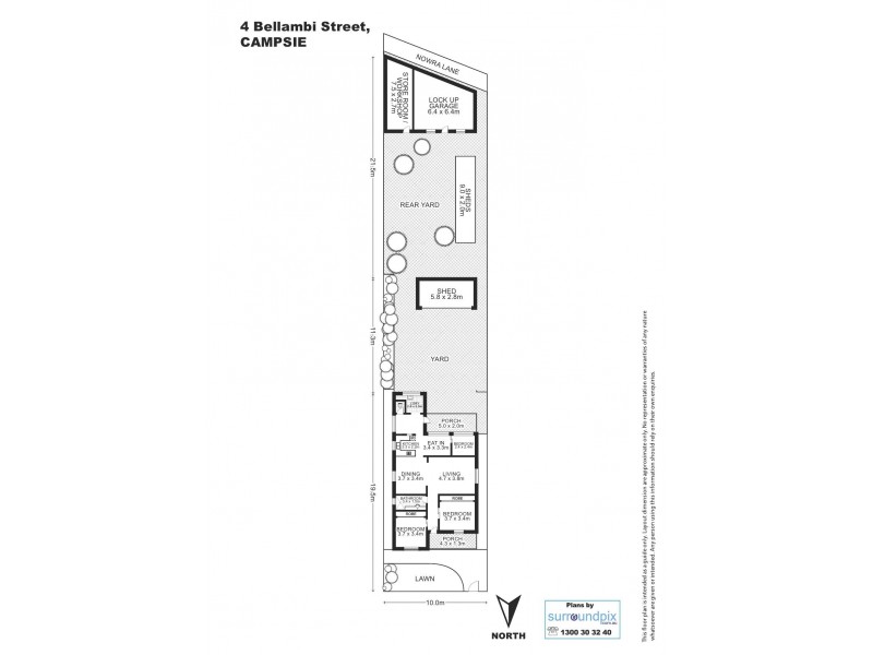 4 Bellombi Street, Campsie NSW 2194 Floorplan