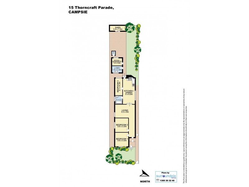 15 Thorncraft Parade, Campsie NSW 2194 Floorplan