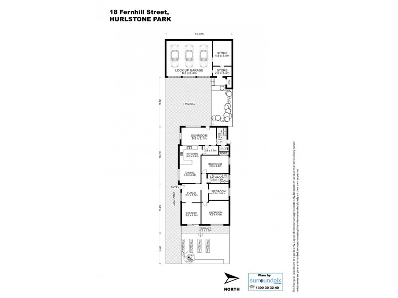 18 Fernhill Street, Hurlstone Park NSW 2193 Floorplan
