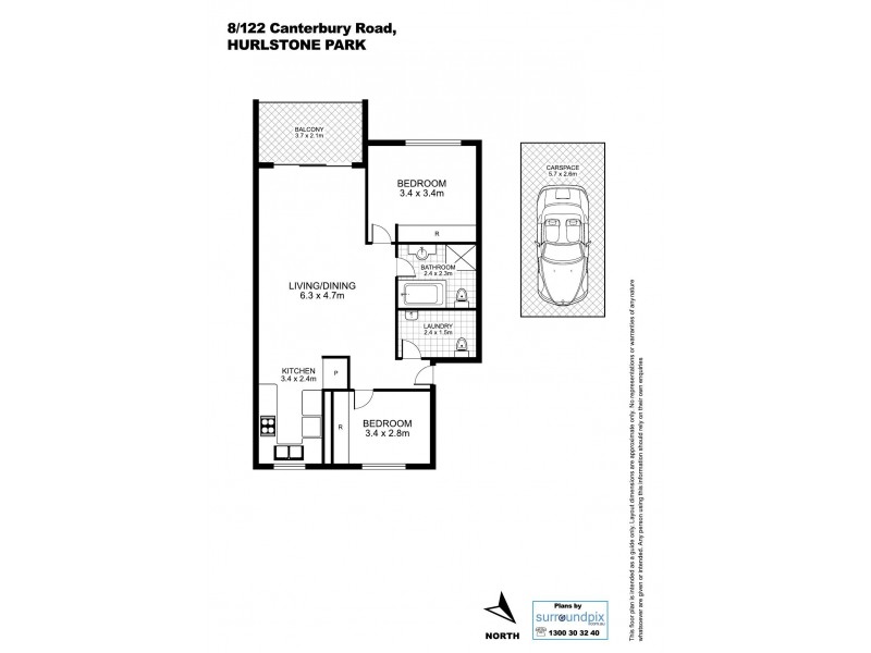 - Corner of Floss St and Canterbury Rd, Hurlstone Park NSW 2193 Floorplan