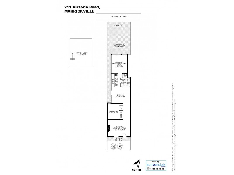 211 Victoria Road, Marrickville NSW 2204 Floorplan