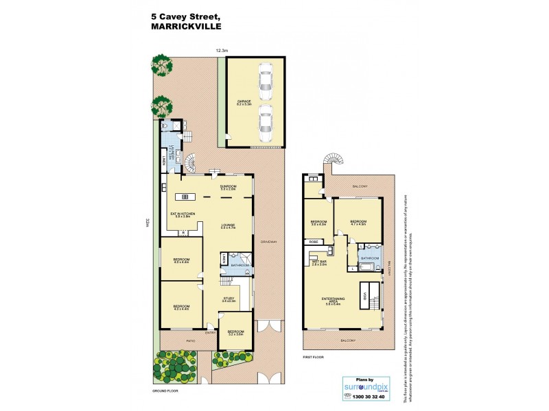 5 Cavey Street, Marrickville NSW 2204 Floorplan