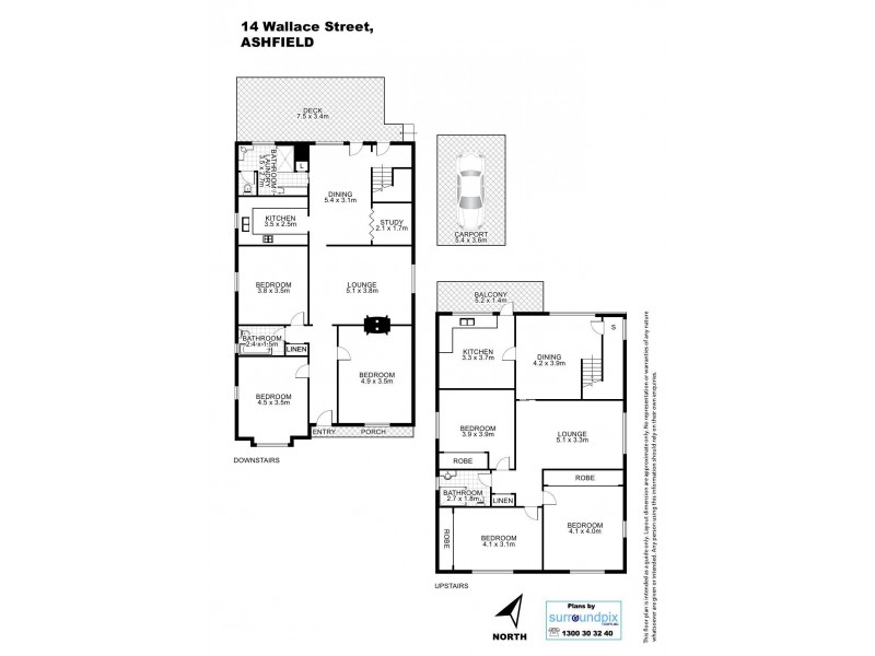 14 Wallace Street, Ashfield NSW 2131 Floorplan