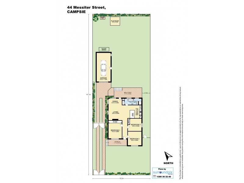 44 Messiter Street, Campsie NSW 2194 Floorplan