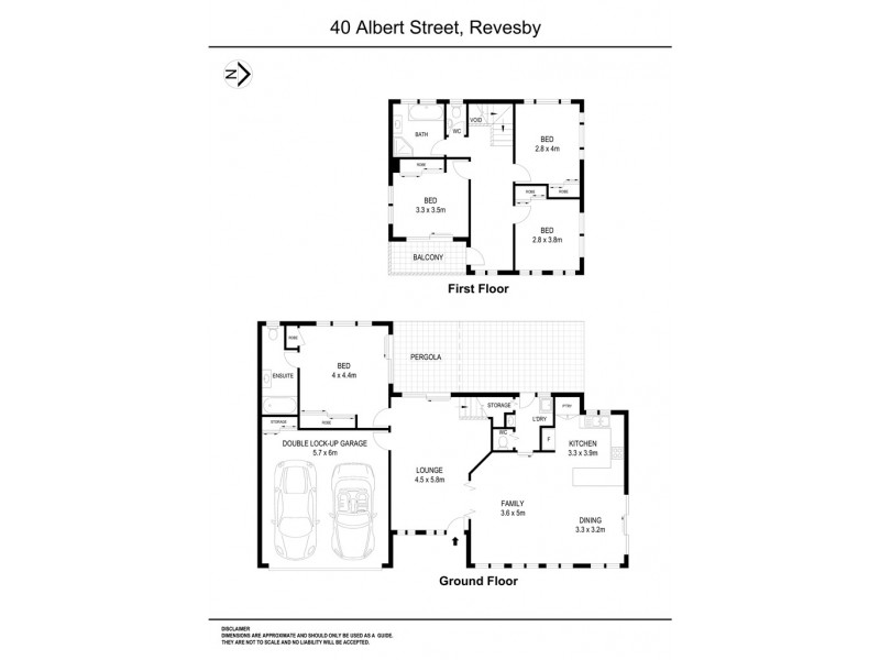 40 Albert Street, Revesby NSW 2212 Floorplan