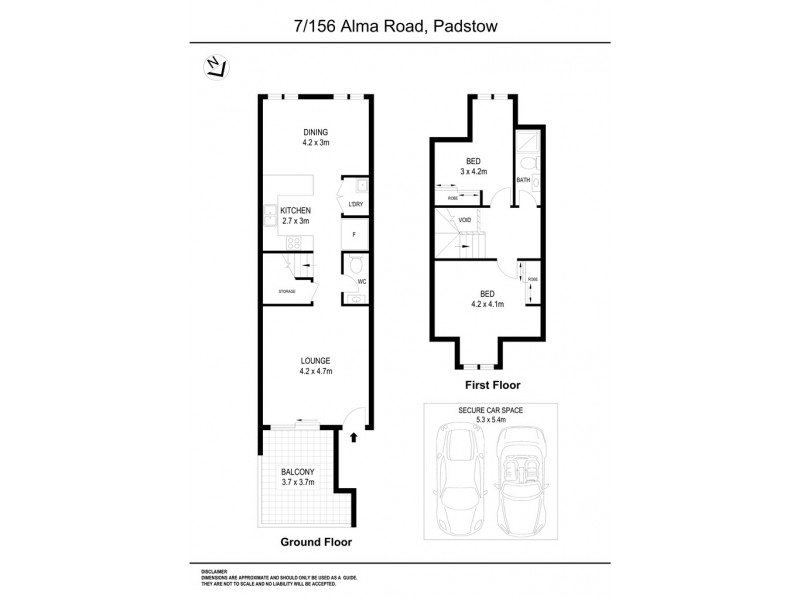 7/156-160 Alma Road, Padstow NSW 2211 Floorplan