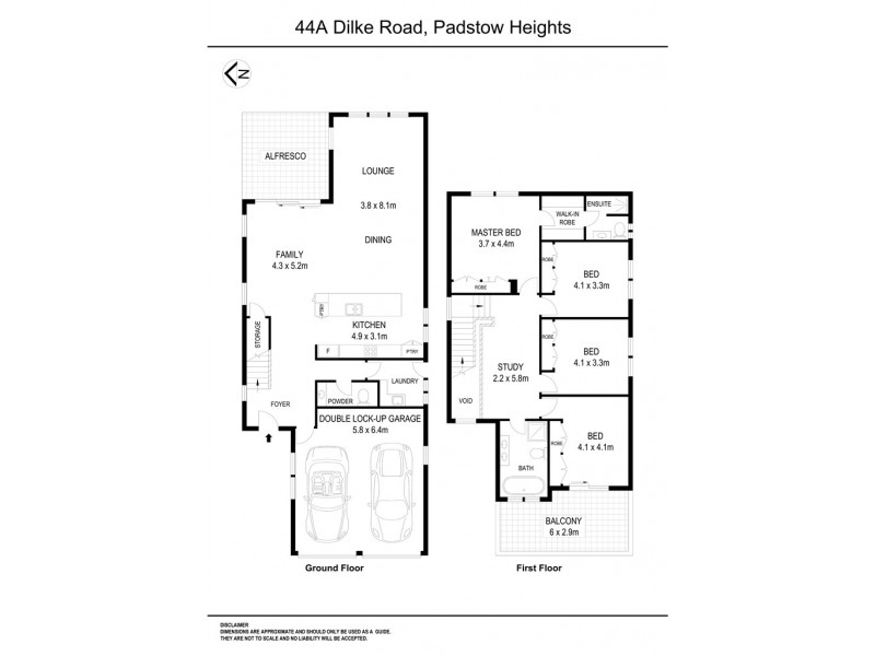 44a Dilke Road, Padstow Heights NSW 2211 Floorplan
