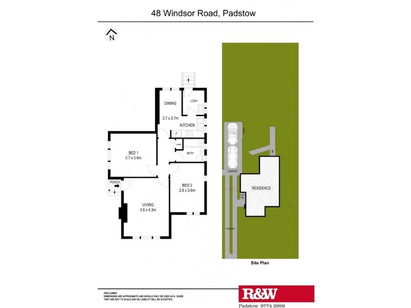 48 Windsor Road, Padstow NSW 2211 Floorplan