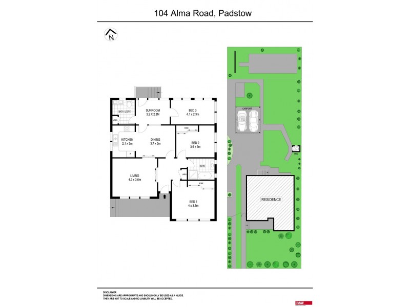 104 Alma Road, Padstow NSW 2211 Floorplan