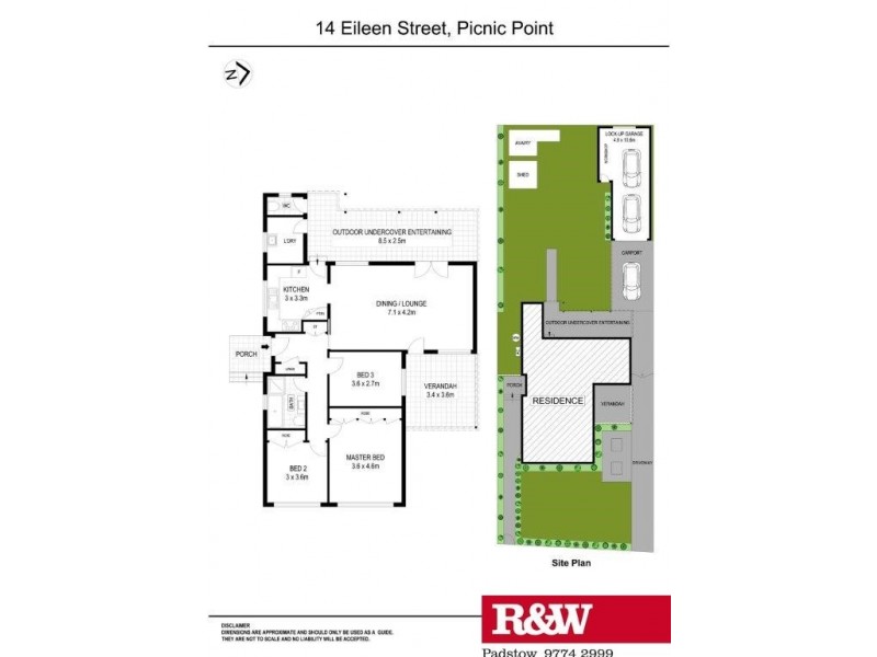 14 Eileen Street, Picnic Point NSW 2213 Floorplan