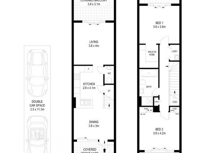 310A / 8 Bourke Street, Mascot NSW 2020 Floorplan