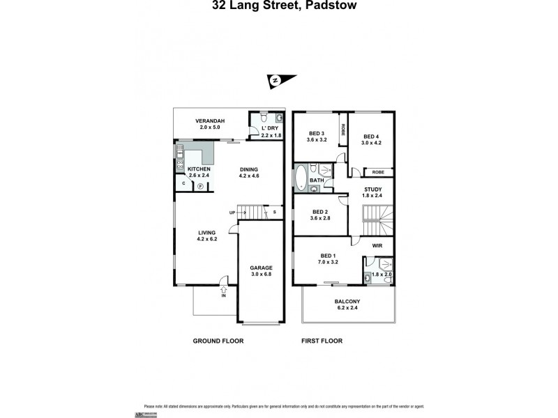 32 Lang Street, Padstow NSW 2211 Floorplan