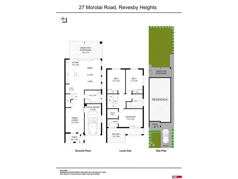 27 Morotai Road, Revesby Heights NSW 2212 Floorplan