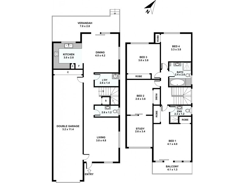 48 Cammarlie Street, Panania NSW 2213 Floorplan
