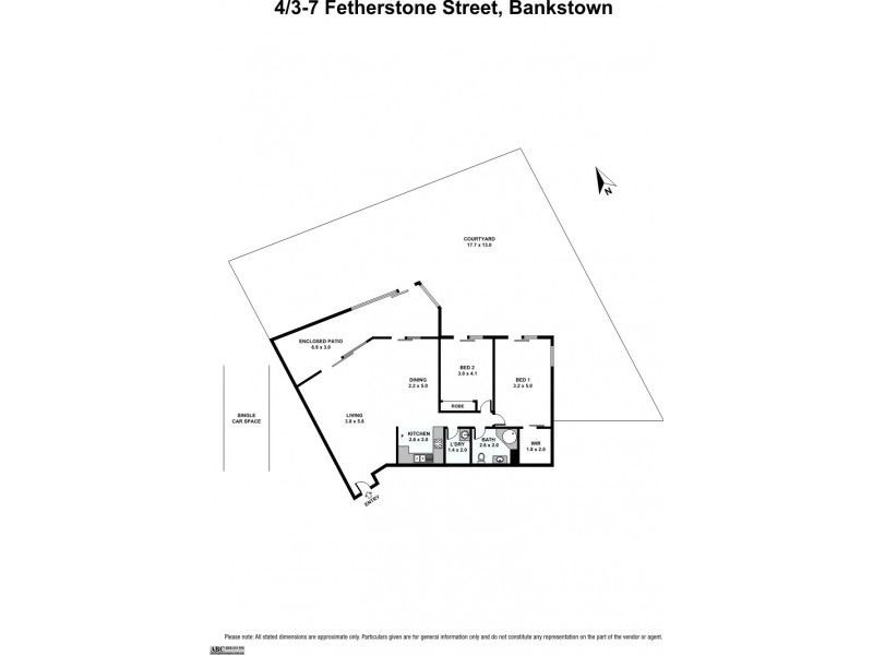 4/3-7 Fetherstone Street, Bankstown NSW 2200 Floorplan