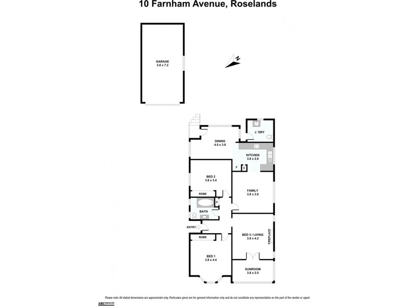 10 Farnham Avenue, Roselands NSW 2196 Floorplan