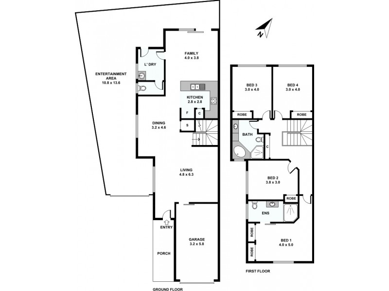 22A Robyn Street, Revesby NSW 2212 Floorplan