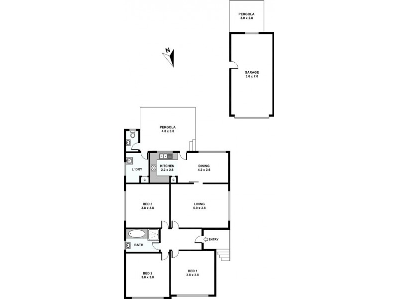 15 Prosser Ave, Padstow NSW 2211 Floorplan