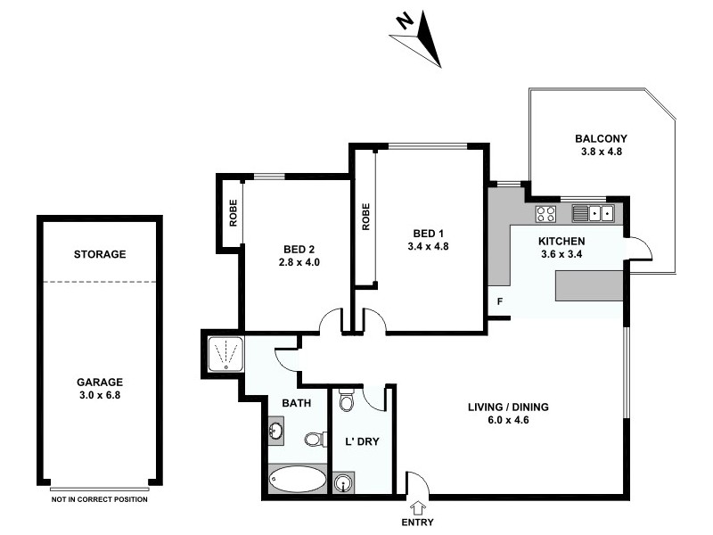 4/878-882 King Georges Road, South Hurstville NSW 2221 Floorplan