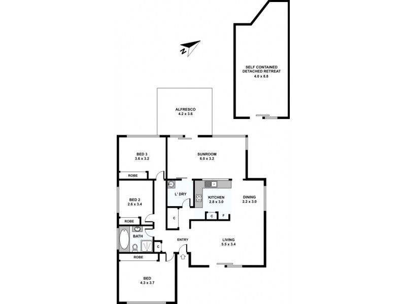 42 Chamberlain Road, Padstow NSW 2211 Floorplan