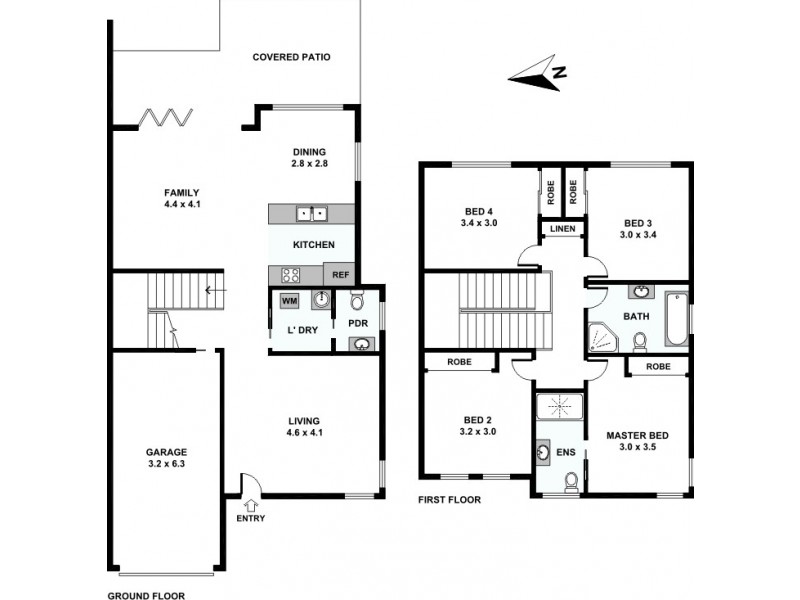 34A Mae Crescent, Panania NSW 2213 Floorplan