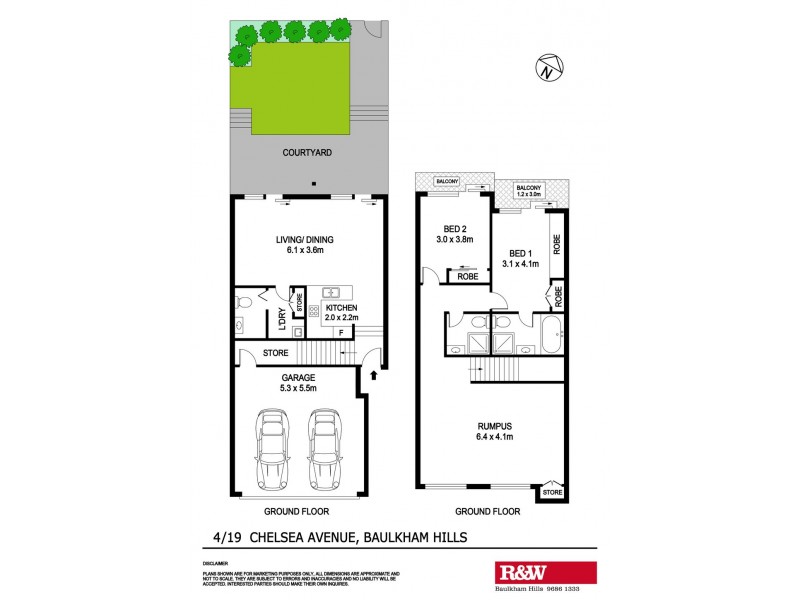 4/19-23 Chelsea Avenue, Baulkham Hills NSW 2153 Floorplan