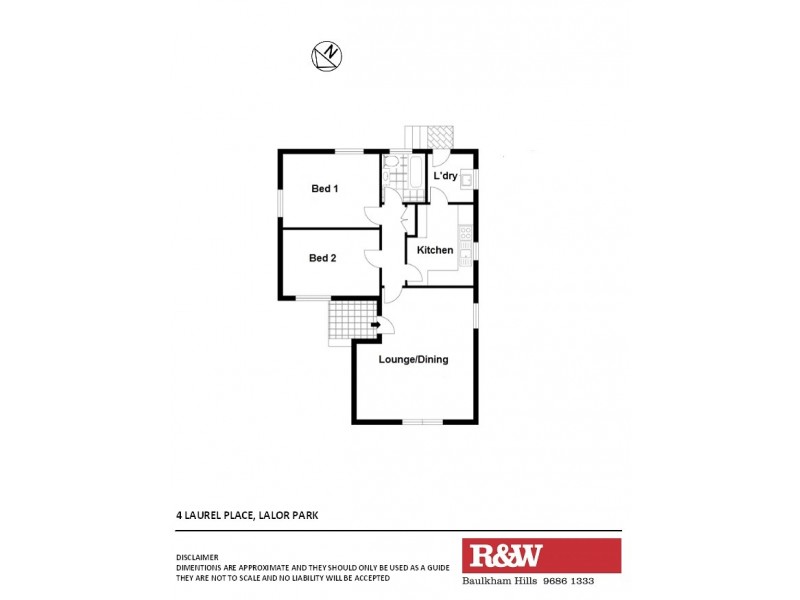 4 Laurel Place, Lalor Park NSW 2147 Floorplan