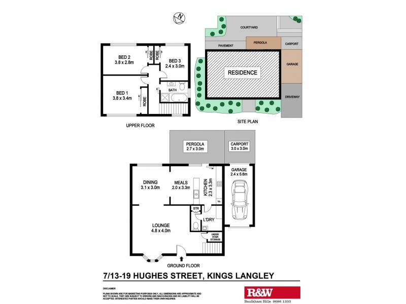 7/13-19 Hughes  Street, Kings Langley NSW 2147 Floorplan
