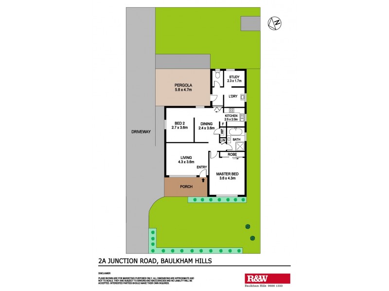 2A Junction Road, Baulkham Hills NSW 2153 Floorplan
