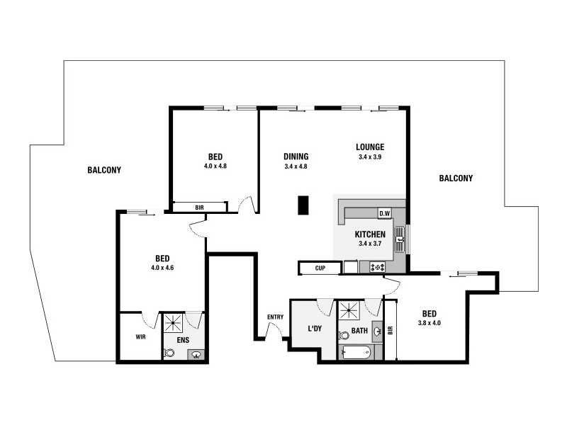 30/12-18 Sherwin Avenue, Castle Hill NSW 2154 Floorplan