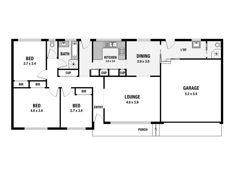 5 Derwent Place, Castle Hill NSW 2154 Floorplan