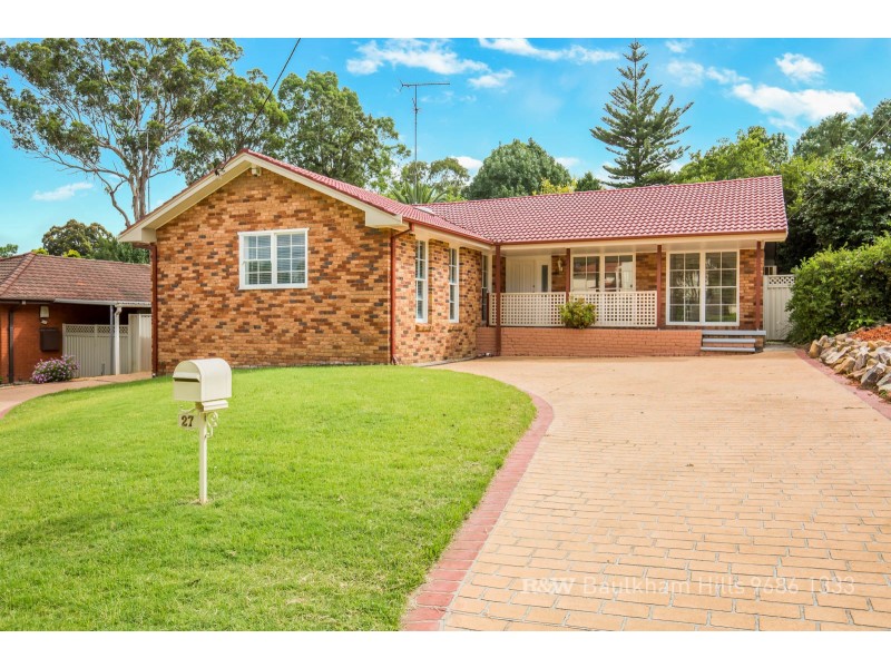 27 Justine Avenue, Baulkham Hills NSW 2153