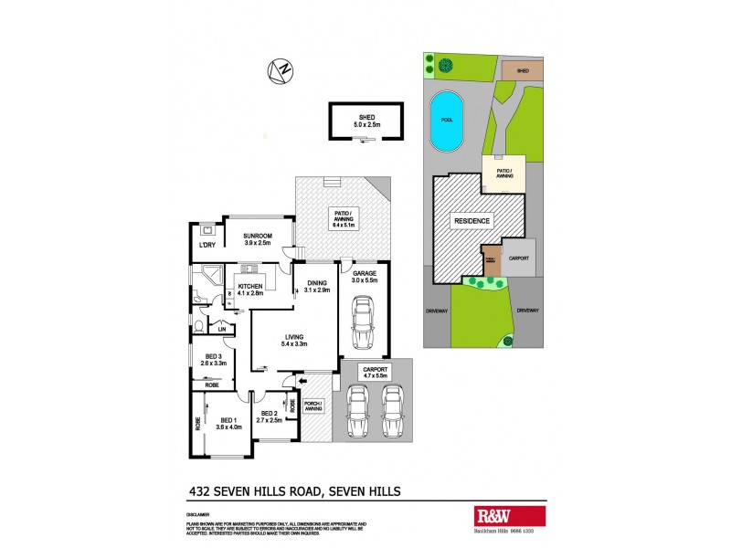 423 Seven Hills Road, Seven Hills NSW 2147 Floorplan