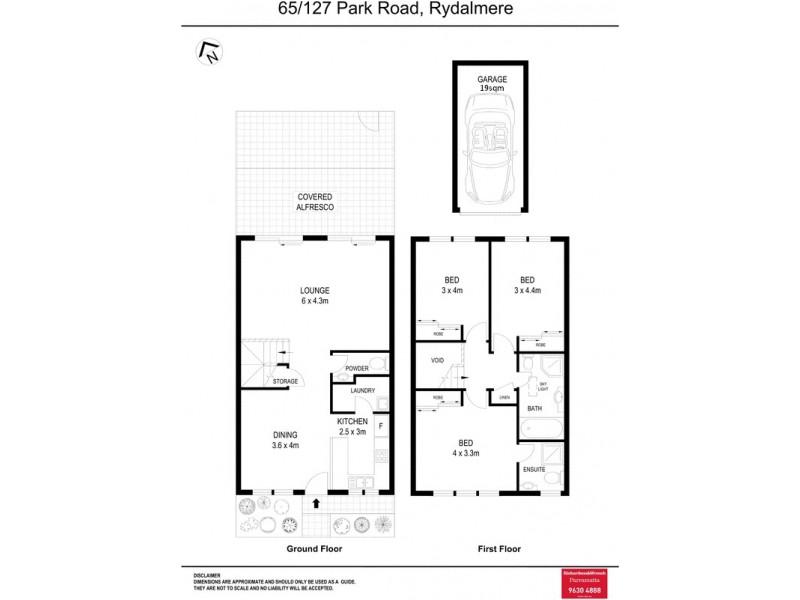 65/127 Park Road, Rydalmere NSW 2116 Floorplan