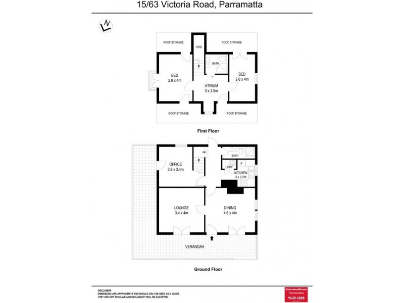 Parramatta NSW 2150 Floorplan