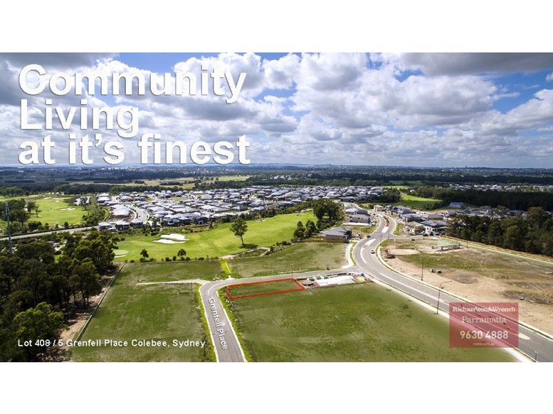 Lot 408 (5) Grenfell Place, Greenway Estate, Colebee NSW 2761