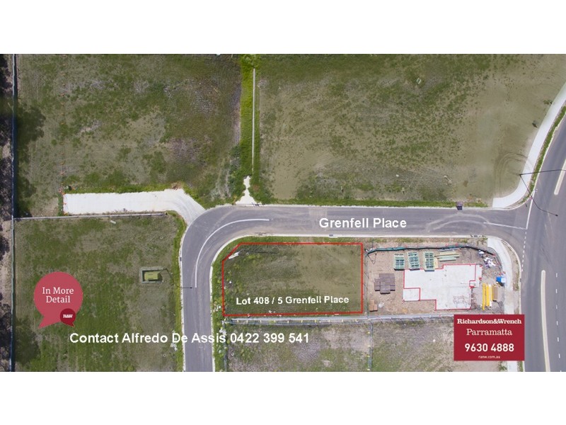 Lot 408 (5) Grenfell Place, Greenway Estate, Colebee NSW 2761